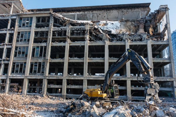 Commercial Building Demolition in Arvada