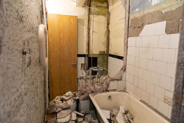 Shower Tile Demolition in Arvada